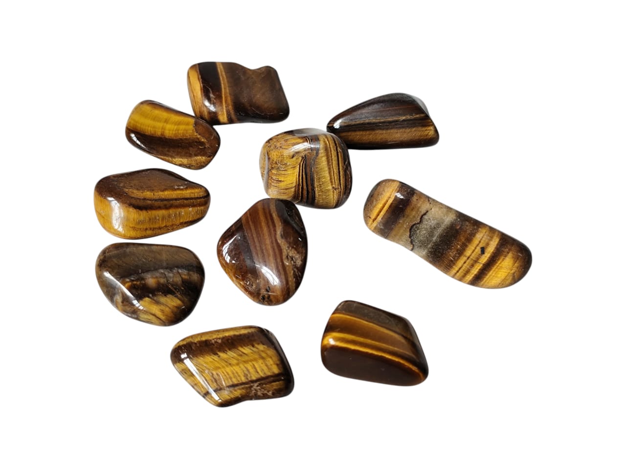 Tigers Eye tumble 20-30mm - Image 2
