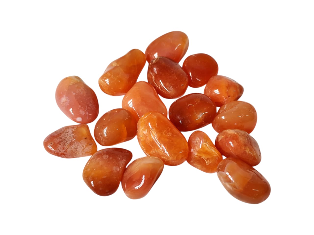 Carnelian tumble 15-25mm - Image 2