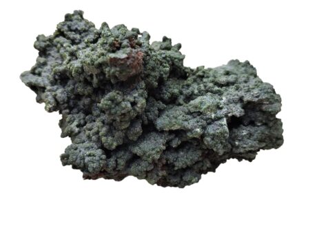 Malachite on Copper, Tsumeb in Namibia, 10 x 8.5 x 7cm
