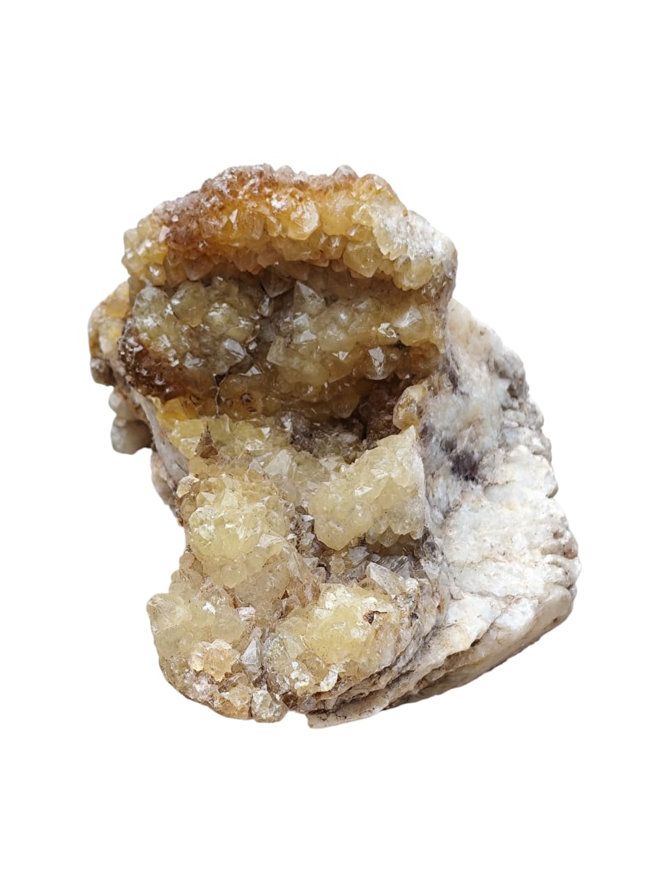 Mix druzy quartz cluster, Namibia, 16 x 10.7 x 12cm