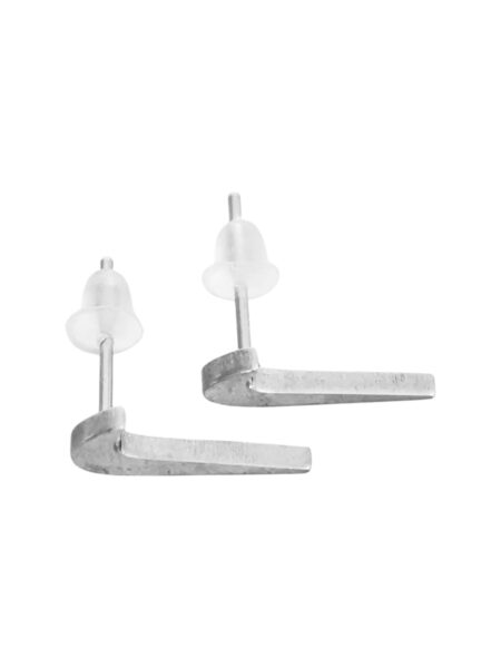 Pair of Nike studs, Stainless steel, 6 x 12mm