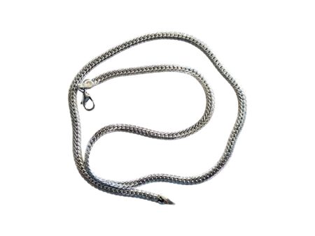 Wheat chain in Stainless steel 50cm