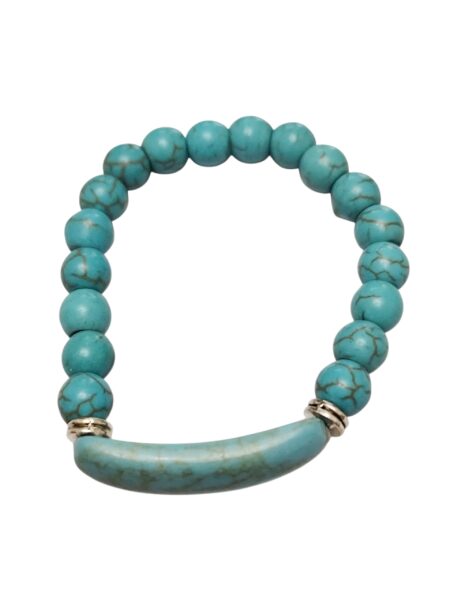 Imitation Turquoise bridge bracelet 8mm