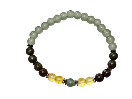Ombre bracelet 6mm