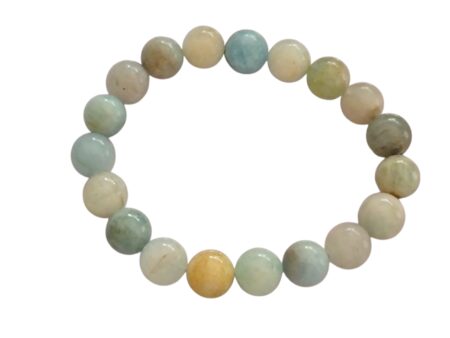 Aquamarine bracelet 10mm