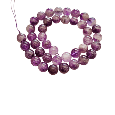 Amethyst bead string, 10mm, 39cm