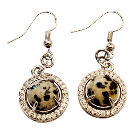 16 mm Base Metal Earrings – Various Cabochons
