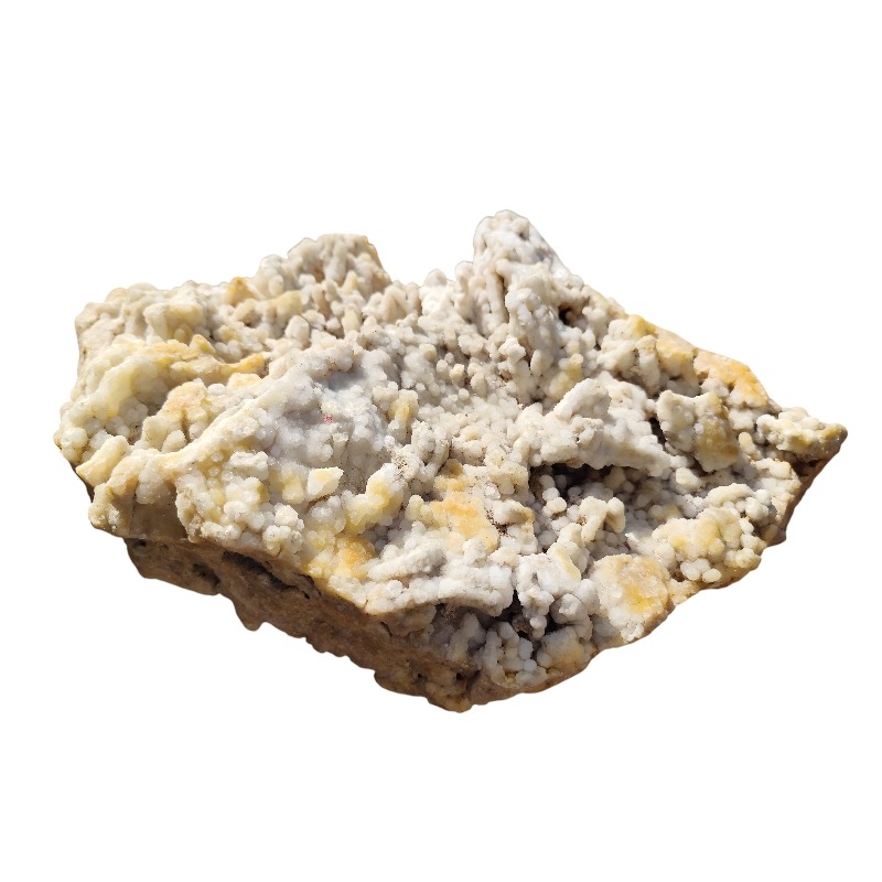 Boekenhouthoek worm quartz cluster, 53x36 cm