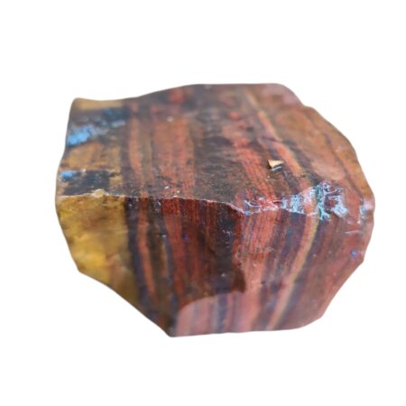 Banded iron stone, fist size and smaller pieces.