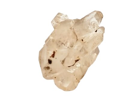 Double terminated quartz cluster, Goboboseb, 3.6cm
