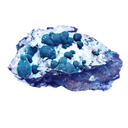 Malachite on dolomite, Tsumeb Mine  9.2cm