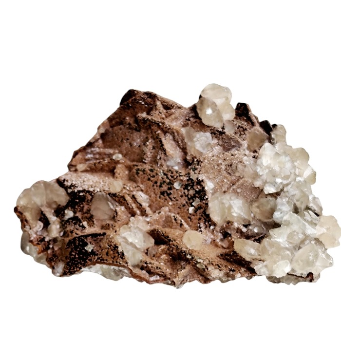 Lustrous Calcite on Matrix – Tsumeb Mine, Namibia
