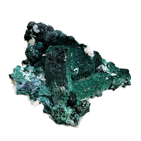 Lustrous Malachite Pseudomorph after Azurite – Onganja Mine, Namibia (58mm)