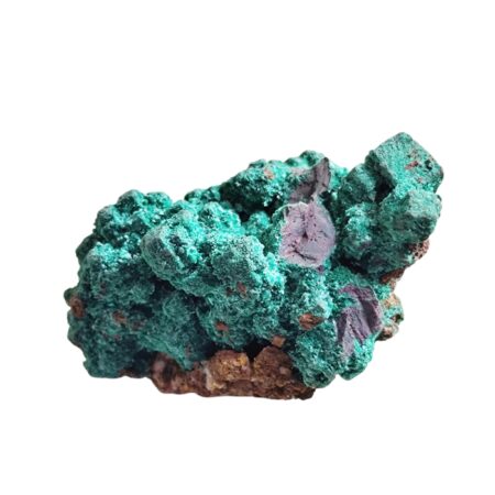 Malachite on Cuprite – Onganja Mine Miniature (44mm)