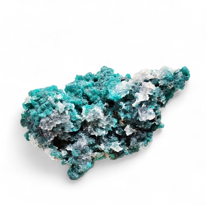 Highly textured dioptase specimen with 360 view. 46mm - Image 2