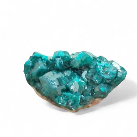 Gemmy "Electric" Dioptase Crystal Cluster – 30mm