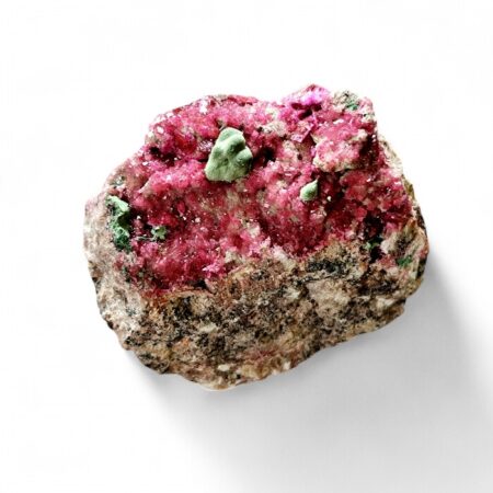 Kolwezite on Vibrant Salrose specimen, 40 x 30 x 40mm – DRC