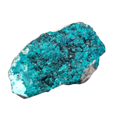 Dioptase with plancheite, Tsumeb, 10 x 5.8 x 4.5cm