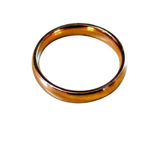Assorted  4mm stainless steel ring (Gold)