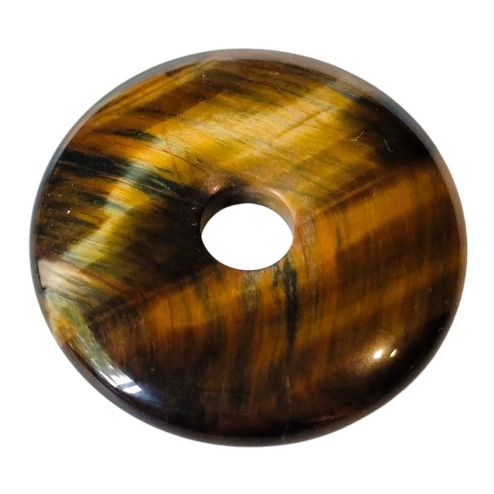 Tigers eye donut, 40mm