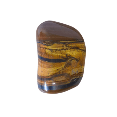 Tigers eye tumble, Golf ball size