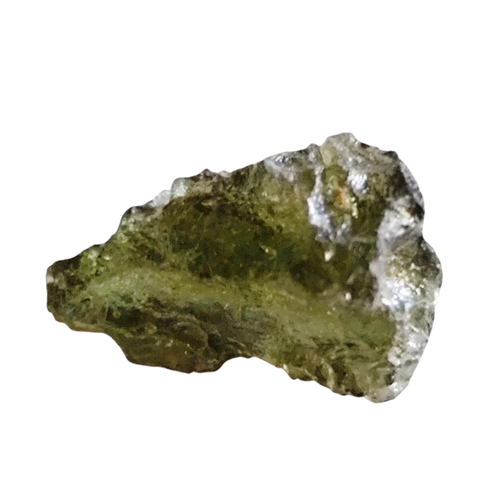 Moldavite crystal 0.55 grams 8mm