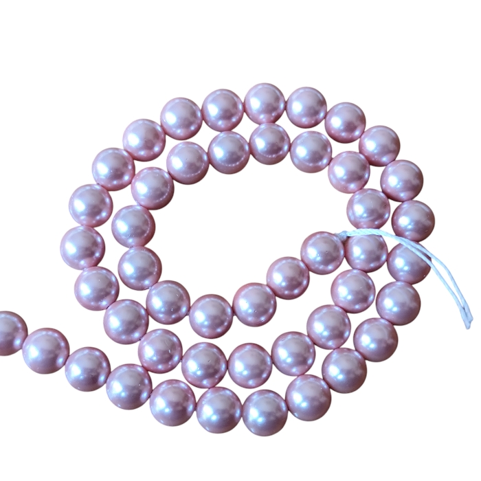 Assorted color Shell pearl bead string, 8-8.5mm, 40cm - Image 6