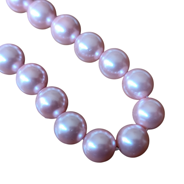 Assorted color Shell pearl bead string, 8-8.5mm, 40cm - Image 7