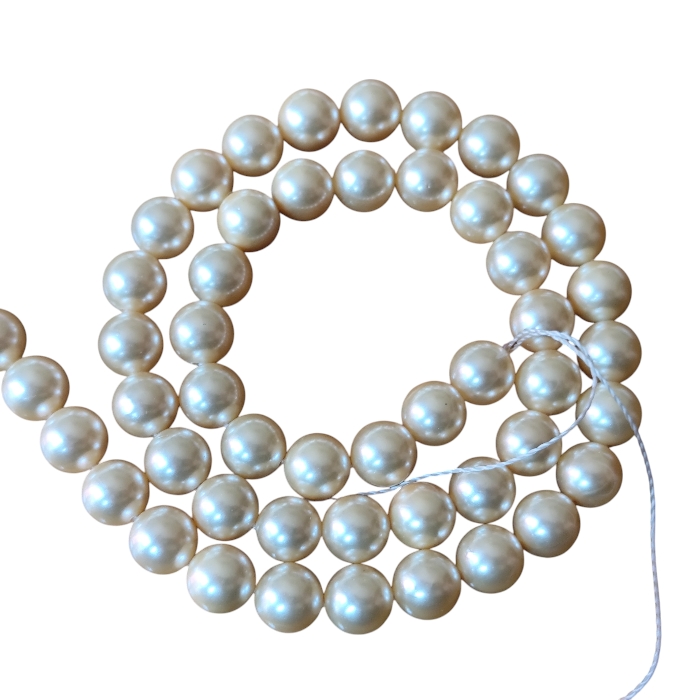 Assorted color Shell pearl bead string, 8-8.5mm, 40cm - Image 8