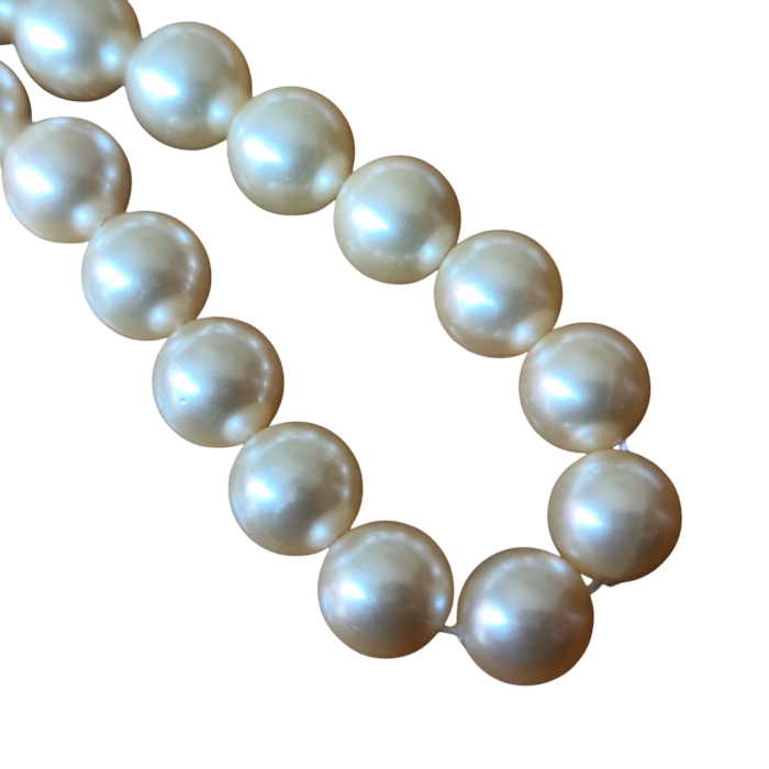Assorted color Shell pearl bead string, 8-8.5mm, 40cm - Image 9