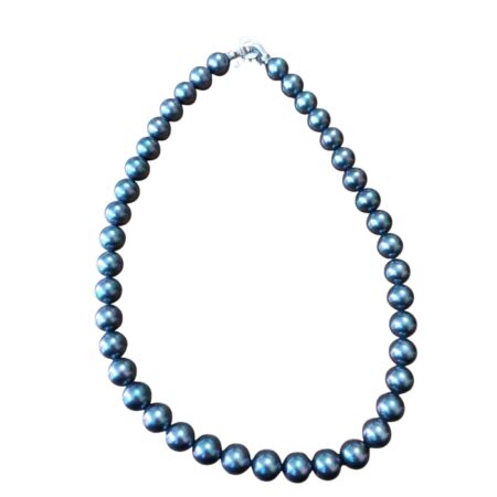 Charcoal Shell Pearl Necklace, 10.3mm pearl, 44.5cm