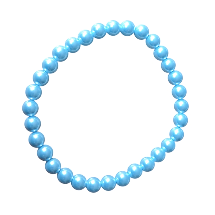 Assorted color Shell Pearl Bracelet, 6.2mm - Image 6