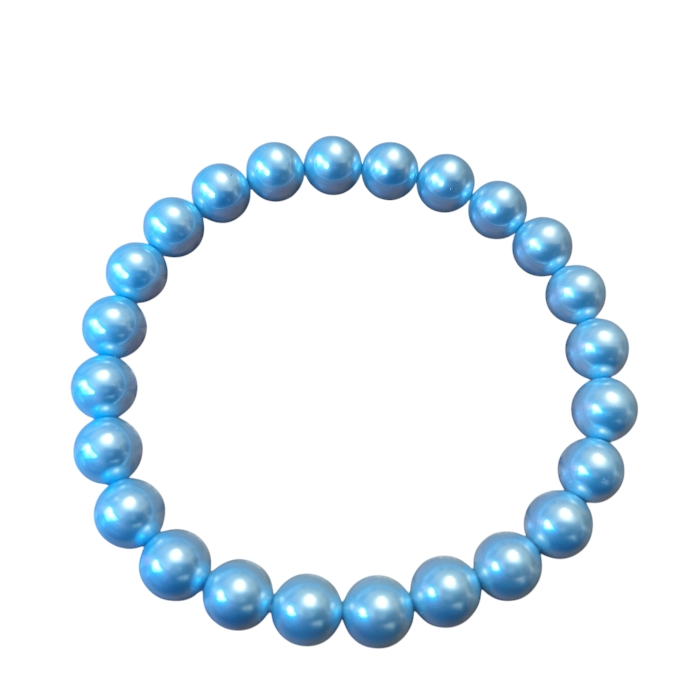 Assorted color Shell Pearl Bracelet, 8.1mm - Image 4