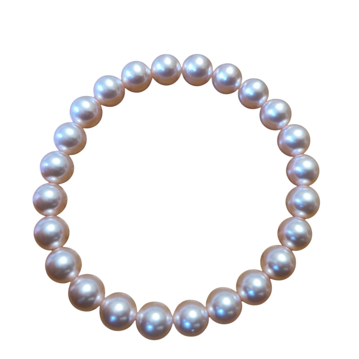 Assorted color Shell Pearl Bracelet, 8.1mm - Image 6