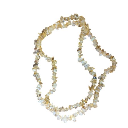 Citrine Chip string, A grade, 80cm