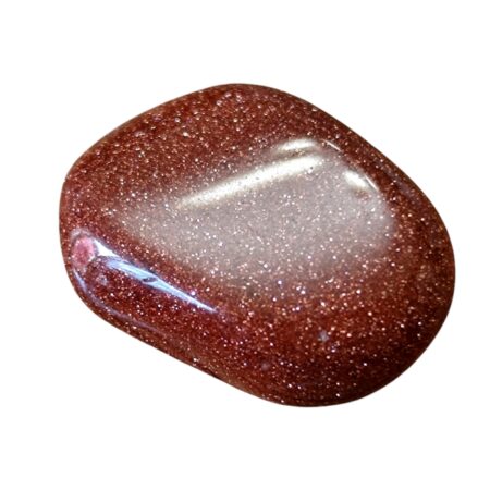Goldstone tumble, 11 - 15mm (Approximately the size of 10cent coin to 20cent coin)