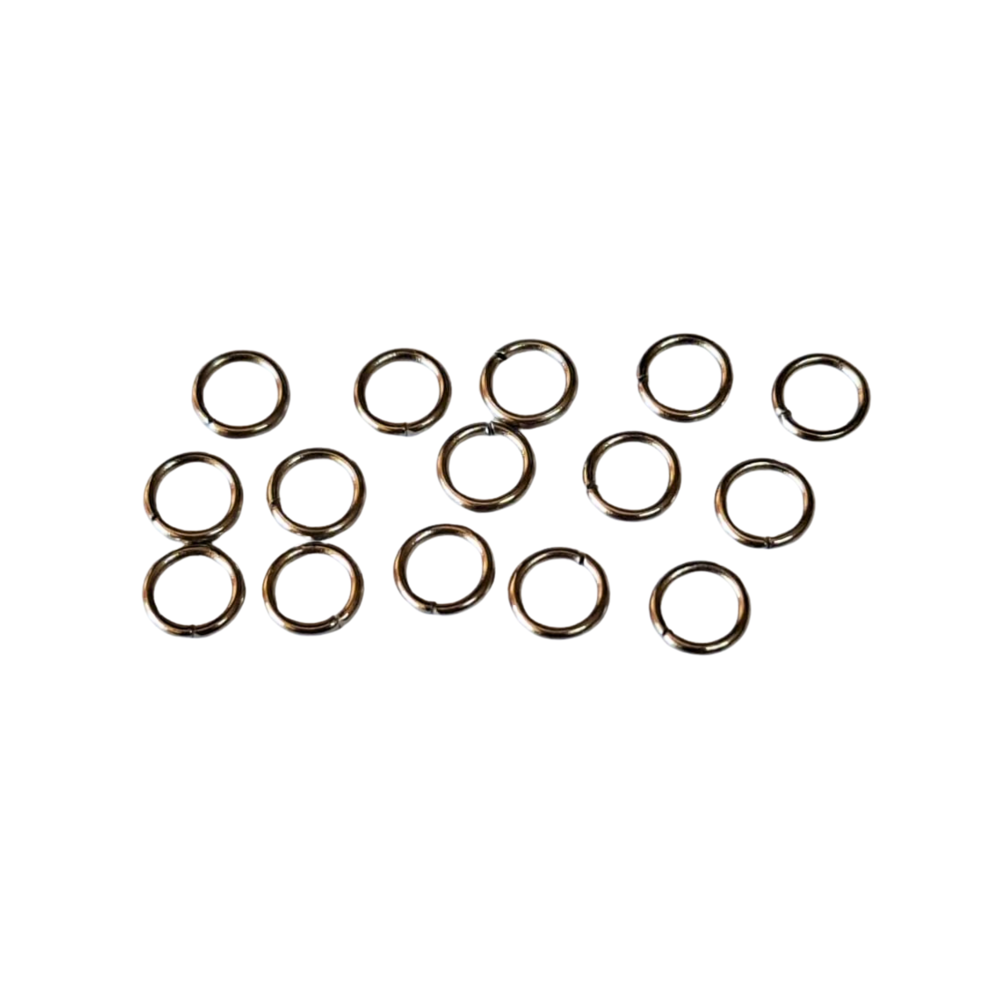 15 x Jumpring in stainless steel, 3.8mm diameter, 0.7mm thick