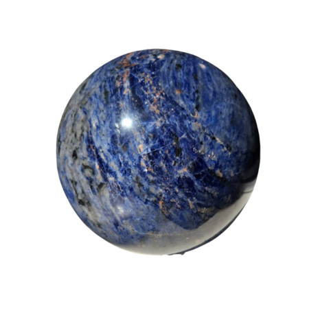 Sodalite Sphere, 12.2cm (Roughly the size of a hamsters exercise ball)