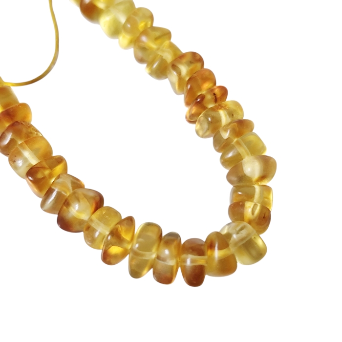 Amber nugget chip string,7-7.5mm, 40cm - Image 2