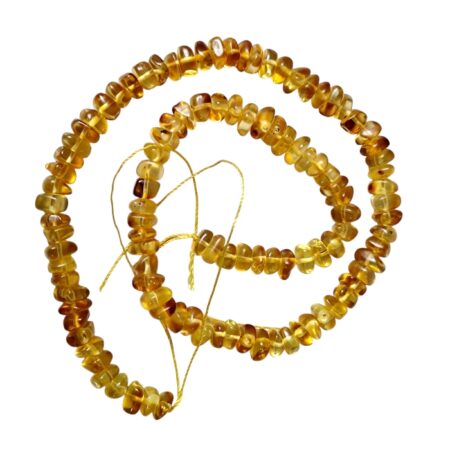 Amber nugget chip string,7-7.5mm, 40cm