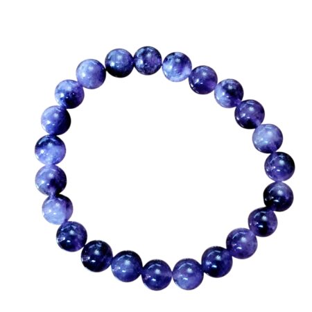 Amethyst bead bracelet, AAA Grade, 10mm, stretchcord