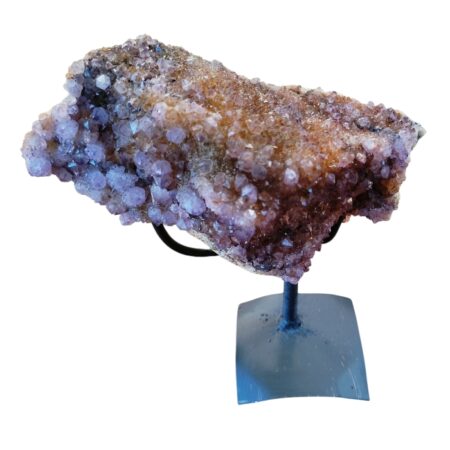 Druzy Amethyst cluster on stand, Boekenhouthoek, 25cm high