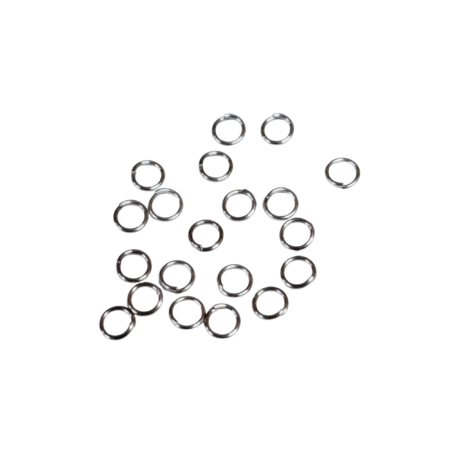 20 x Stainless steel Jumpring, 3mm diameter, 0.4mm thick