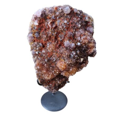 Boekenhouthoek Quartz specimen on display stand, 37cm high with stand