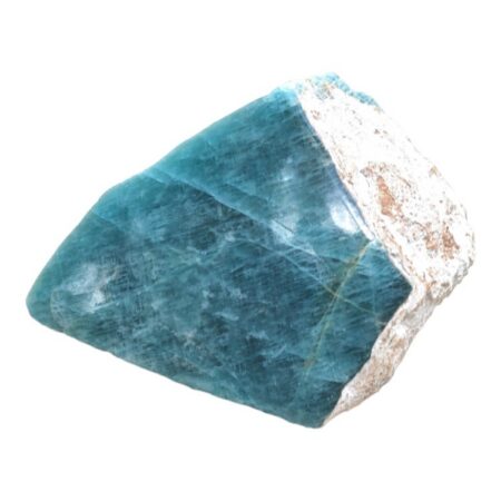 Amazonite, best color, polished one side, 43mm